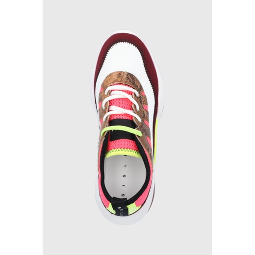 Sisley Buty kolor biały na płaskiej podeszwie Sisley 41 okazja ANSWEAR.com