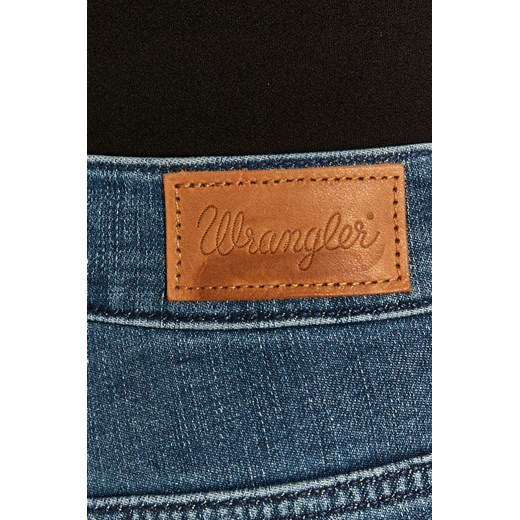 Wrangler jeansy High Rise Skinny Light Breeze damskie regular waist Wrangler 28/30 promocyjna cena ANSWEAR.com
