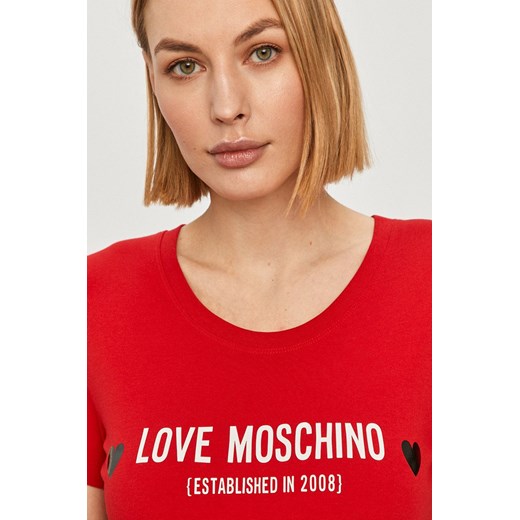Love Moschino - T-shirt Love Moschino 40 ANSWEAR.com wyprzedaż