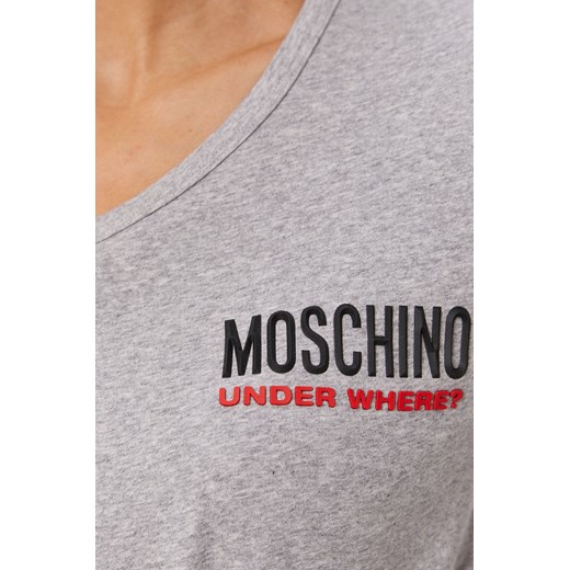 Moschino Underwear T-shirt damski kolor szary M okazja ANSWEAR.com