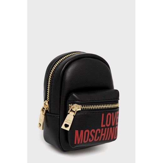 Love Moschino brelok kolor czarny Love Moschino ONE ANSWEAR.com