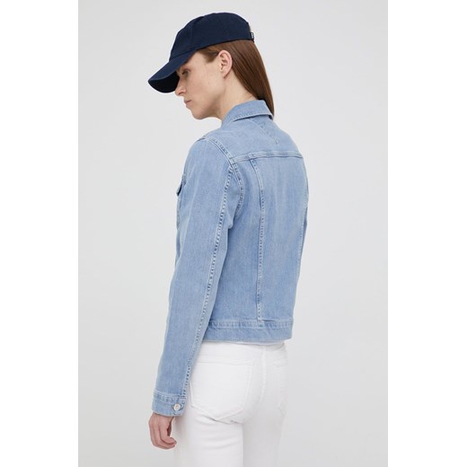 Tommy Hilfiger kurtka jeansowa damska przejściowa Tommy Hilfiger 38 ANSWEAR.com
