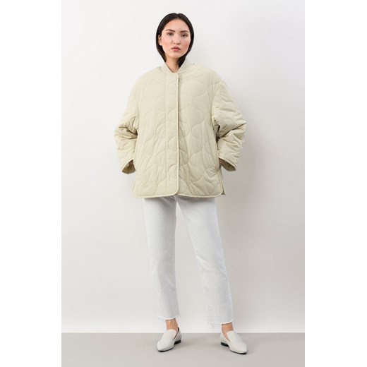 Ivy & Oak kurtka Chiara Ann damska kolor beżowy przejściowa oversize Ivy & Oak 34 ANSWEAR.com