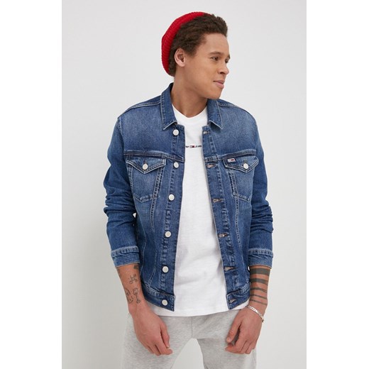 Tommy Jeans Kurtka jeansowa męska przejściowa Tommy Jeans M ANSWEAR.com