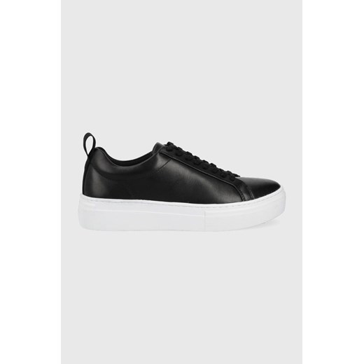 Vagabond Shoemakers sneakersy skórzane ZOE PLATFORM kolor czarny ze sklepu ANSWEAR.com w kategorii Trampki damskie - zdjęcie 135063104