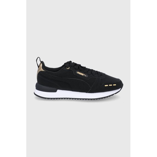 Puma buty PUMA R78 Wns Raw Metallics kolor czarny Puma 36 ANSWEAR.com