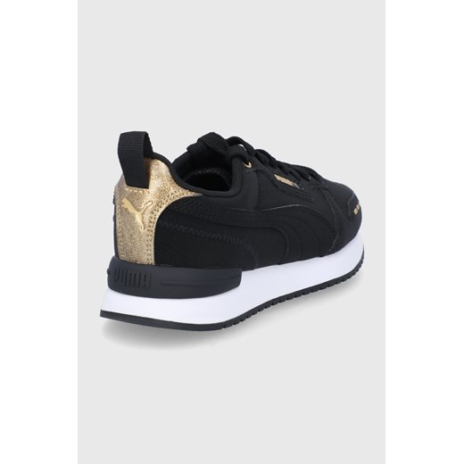 Puma buty PUMA R78 Wns Raw Metallics kolor czarny Puma 38 ANSWEAR.com