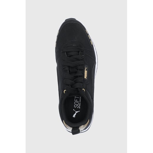 Puma buty PUMA R78 Wns Raw Metallics kolor czarny Puma 38 ANSWEAR.com