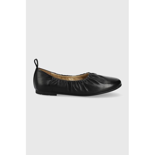 Marc O'Polo baleriny skórzane Kelia kolor czarny 36 ANSWEAR.com