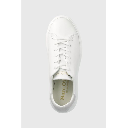 Marc O&apos;Polo buty skórzane kolor biały 40 ANSWEAR.com