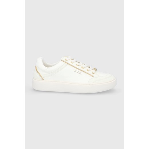 Guess buty kolor biały ze sklepu ANSWEAR.com w kategorii Trampki męskie - zdjęcie 135069703
