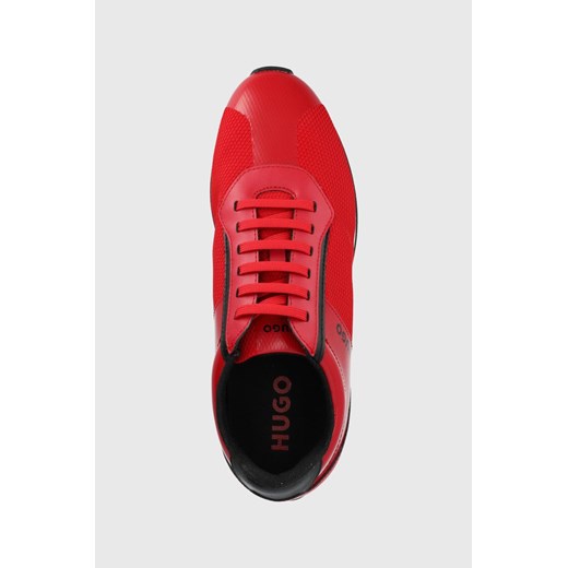 HUGO sneakersy kolor czerwony 43 ANSWEAR.com
