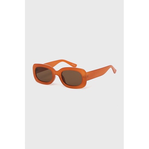 Jeepers Peepers okulary przeciwsłoneczne kolor pomarańczowy Jeepers Peepers ONE ANSWEAR.com