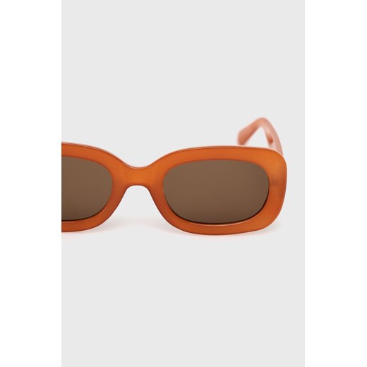 Jeepers Peepers okulary przeciwsłoneczne kolor pomarańczowy Jeepers Peepers ONE ANSWEAR.com