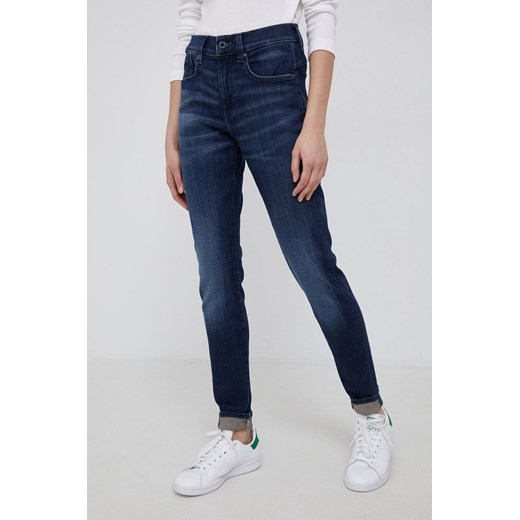 G-Star Raw Jeansy Lhana damskie medium waist 28/30 ANSWEAR.com