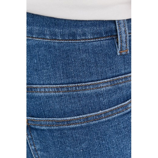 Trussardi jeansy 105 damskie medium waist Trussardi 27 ANSWEAR.com