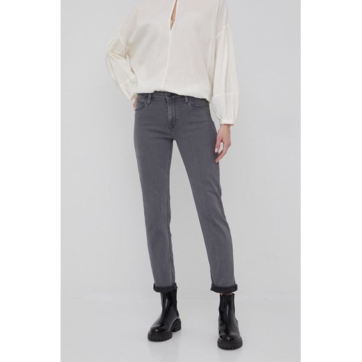 Lee jeansy ELLY GREY RYLEE damskie medium waist Lee 28/31 ANSWEAR.com