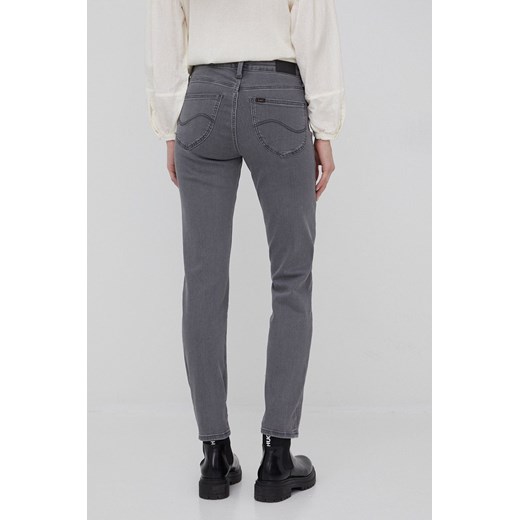 Lee jeansy ELLY GREY RYLEE damskie medium waist Lee 27/31 ANSWEAR.com