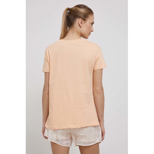 Guess t-shirt bawełniany kolor pomarańczowy Guess XL ANSWEAR.com promocja