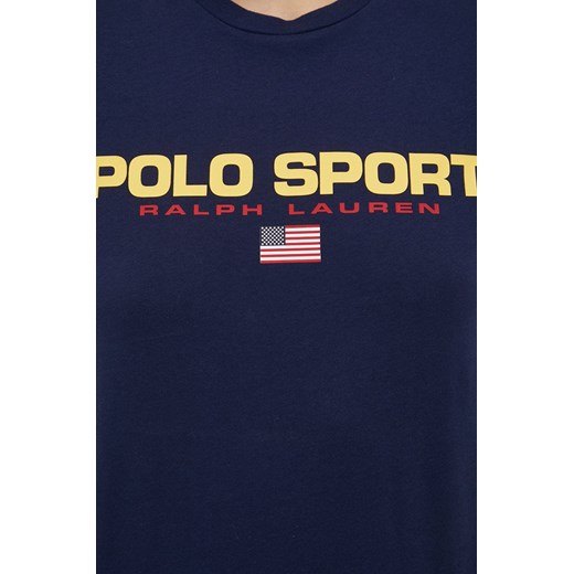 Polo Ralph Lauren t-shirt bawełniany kolor granatowy Polo Ralph Lauren M ANSWEAR.com