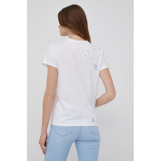 Polo Ralph Lauren t-shirt bawełniany kolor biały Polo Ralph Lauren L ANSWEAR.com
