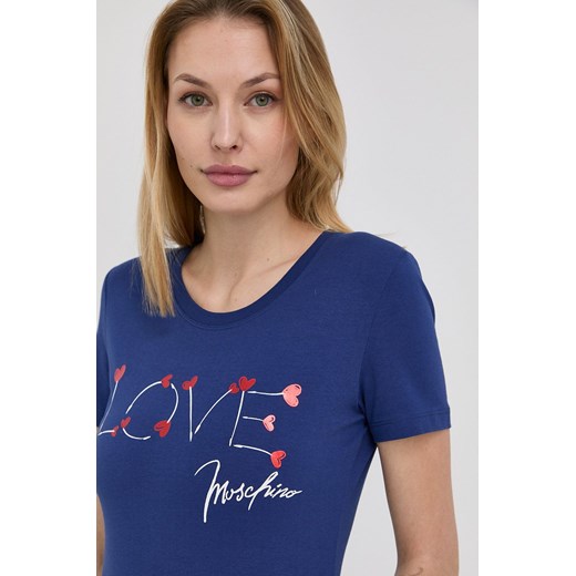 Love Moschino T-shirt damski Love Moschino 36 ANSWEAR.com