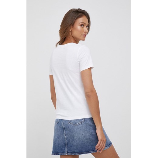 Calvin Klein t-shirt bawełniany kolor biały Calvin Klein S ANSWEAR.com