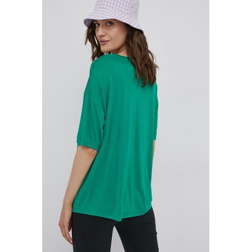 Vila t-shirt damski kolor zielony Vila S ANSWEAR.com