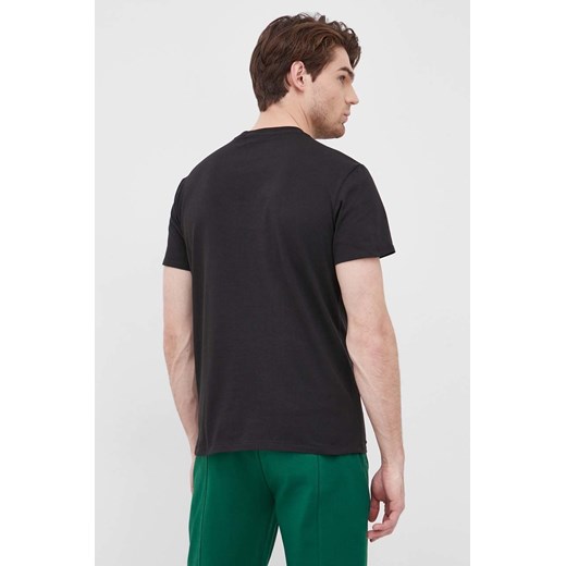 Calvin Klein Jeans t-shirt bawełniany kolor czarny z aplikacją XL ANSWEAR.com