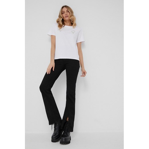 Answear Lab jeansy answear.LAB X kolekcja limitowana NO SHAME damskie high waist Answear Lab XS ANSWEAR.com