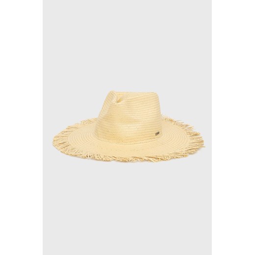 Brixton kapelusz kolor beżowy ze sklepu ANSWEAR.com w kategorii Kapelusze męskie - zdjęcie 135104764