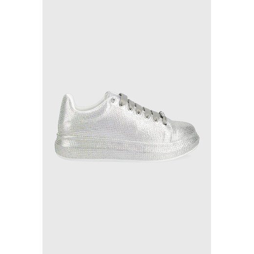 GOE buty kolor srebrny ze sklepu ANSWEAR.com w kategorii Trampki damskie - zdjęcie 135105302