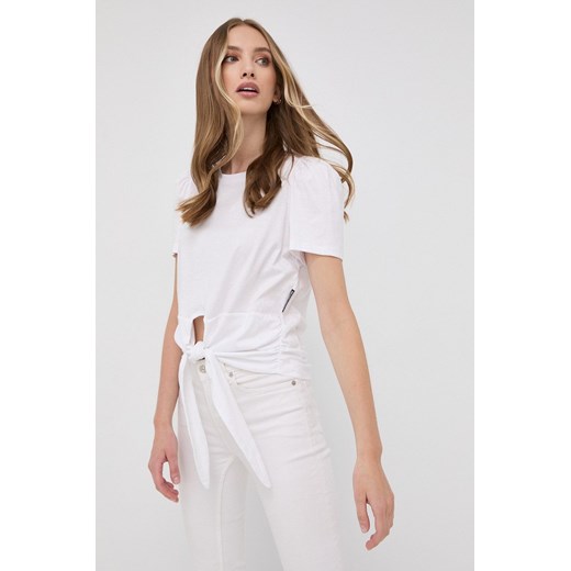 Silvian Heach t-shirt bawełniany kolor biały XS ANSWEAR.com