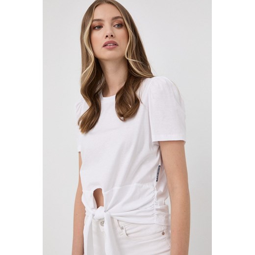 Silvian Heach t-shirt bawełniany kolor biały L ANSWEAR.com