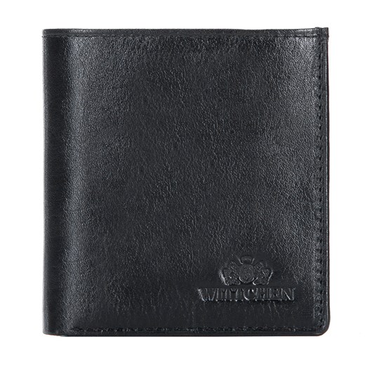 Mały skórzany portfel damski czarny ze sklepu WITTCHEN w kategorii Portfele męskie - zdjęcie 135124482