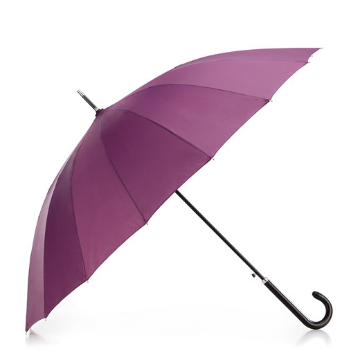 Parasol półautomatyczny szeroki fioletowy ze sklepu WITTCHEN w kategorii Parasole - zdjęcie 135126924