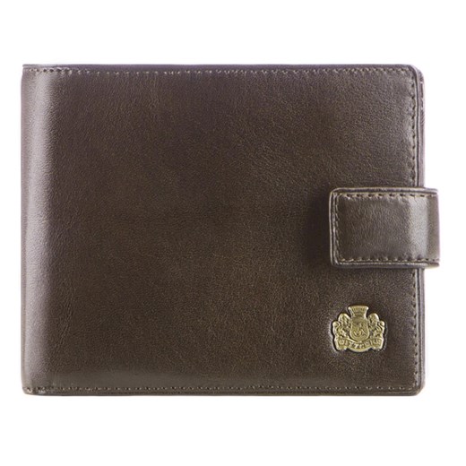 Męski portfel skórzany klasyczny ciemnobrązowy ze sklepu WITTCHEN w kategorii Portfele męskie - zdjęcie 135128094