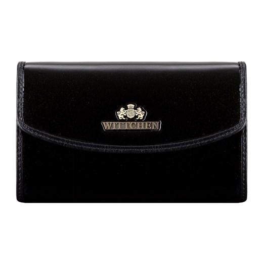 Damski portfel ze skóry elegancki czarny ze sklepu WITTCHEN w kategorii Portfele damskie - zdjęcie 135128402