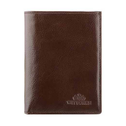 Męski portfel skórzany praktyczny brązowy ze sklepu WITTCHEN w kategorii Portfele męskie - zdjęcie 135128521