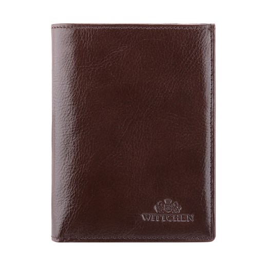 Męski portfel skórzany praktyczny brązowy ze sklepu WITTCHEN w kategorii Portfele męskie - zdjęcie 135128913