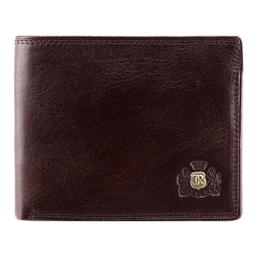 Męski średni portfel skórzany brązowy ze sklepu WITTCHEN w kategorii Portfele męskie - zdjęcie 135128953