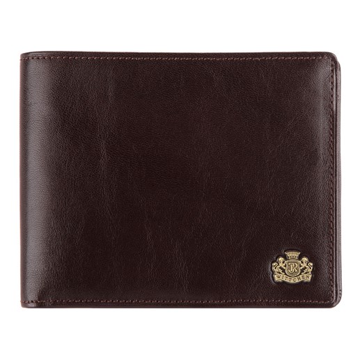 Męski portfel skórzany bez zapięcia brązowy ze sklepu WITTCHEN w kategorii Portfele męskie - zdjęcie 135129851