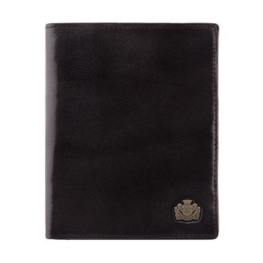 Duży portfel męski mieszczący dowód rejestracyjny czarny ze sklepu WITTCHEN w kategorii Portfele męskie - zdjęcie 135129941