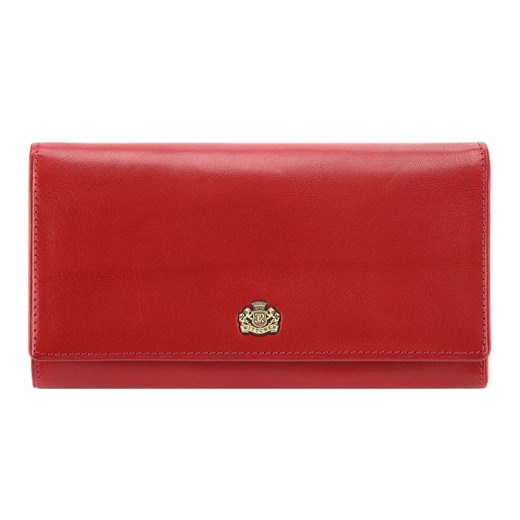 Damski portfel ze skóry z herbem duży czerwony ze sklepu WITTCHEN w kategorii Portfele damskie - zdjęcie 135131151