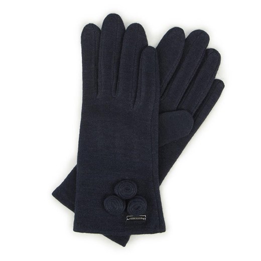 Damskie rękawiczki wełniane z okrągłymi ozdobami Wittchen WITTCHEN okazyjna cena