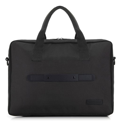 Męska torba na laptopa 15,6” klasyczna czarna ze sklepu WITTCHEN w kategorii Torby na laptopa - zdjęcie 135133800