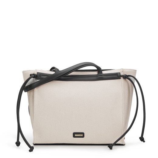 Shopper bag WITTCHEN bawełniana na ramię matowa