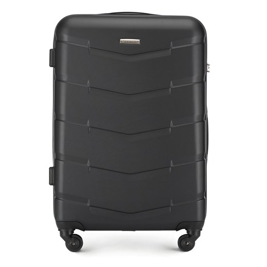 Średnia walizka z ABS-u w deseń Wittchen promocyjna cena WITTCHEN