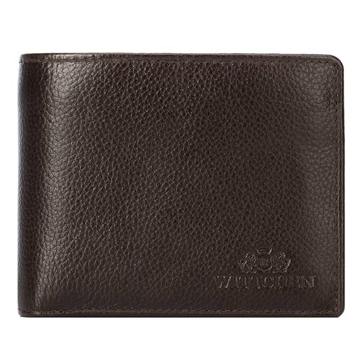 Męski portfel skórzany z wyjmowanym panelem czarny ze sklepu WITTCHEN w kategorii Portfele męskie - zdjęcie 135151713
