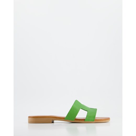 VENEZIA Skórzane klapki - H VIT VERDE Venezia 41 Venezia